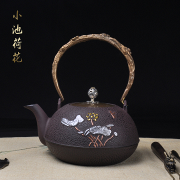 铁壶 无涂层铸铁茶壶 日本铁壶 南部老铁壶泡茶壶煮茶壶铁壶特价