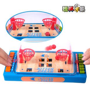 玩具乐巢篮球对抗迷你盒运动儿童玩具篮球架桌面游戏类玩具益智