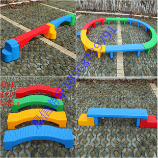 儿童感统训练器材*塑料独木桥*A平衡木 幼儿园直条加厚独木桥