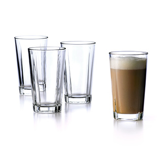 丹麦进口Rosendahl欧森丹尔透明玻璃水杯茶杯咖啡杯热饮杯4件套